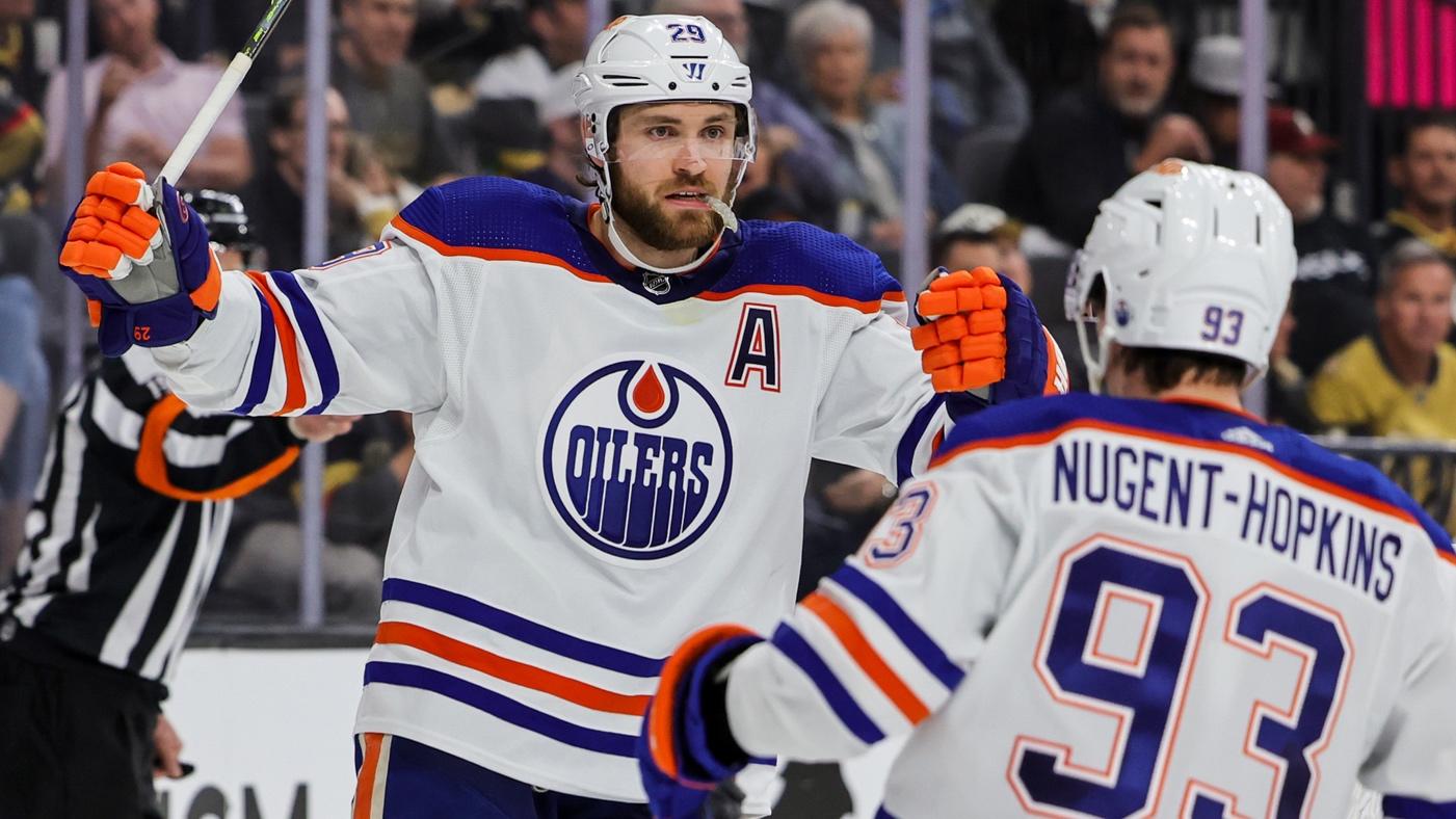 Oilers' Leon Draisaitl joins Stars' Joe Pavelski in the sad club of scoring four goals in playoff losses