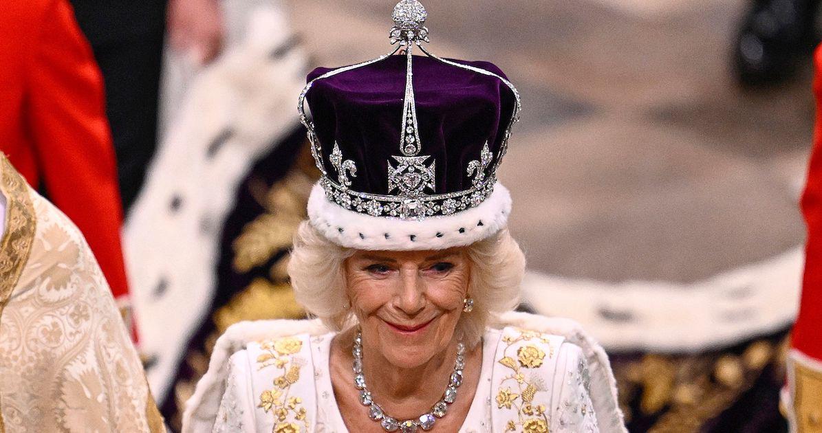 Camilla Crowned As Queen Consort Of The UK In Coronation   Queen Camilla Consort Coronation 