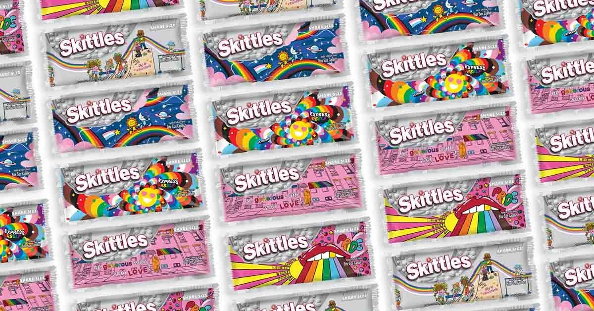 Skittles Teams Up With Audible for Pride Collection