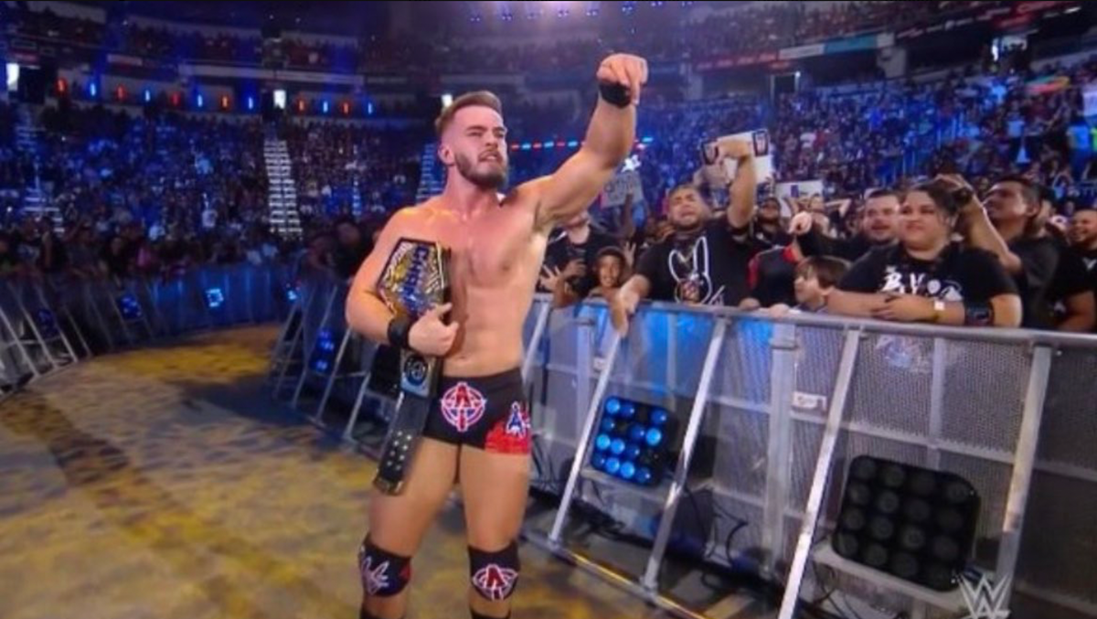 Austin Theory Steals Victory Retains United States Championship At Wwe Backlash 6372