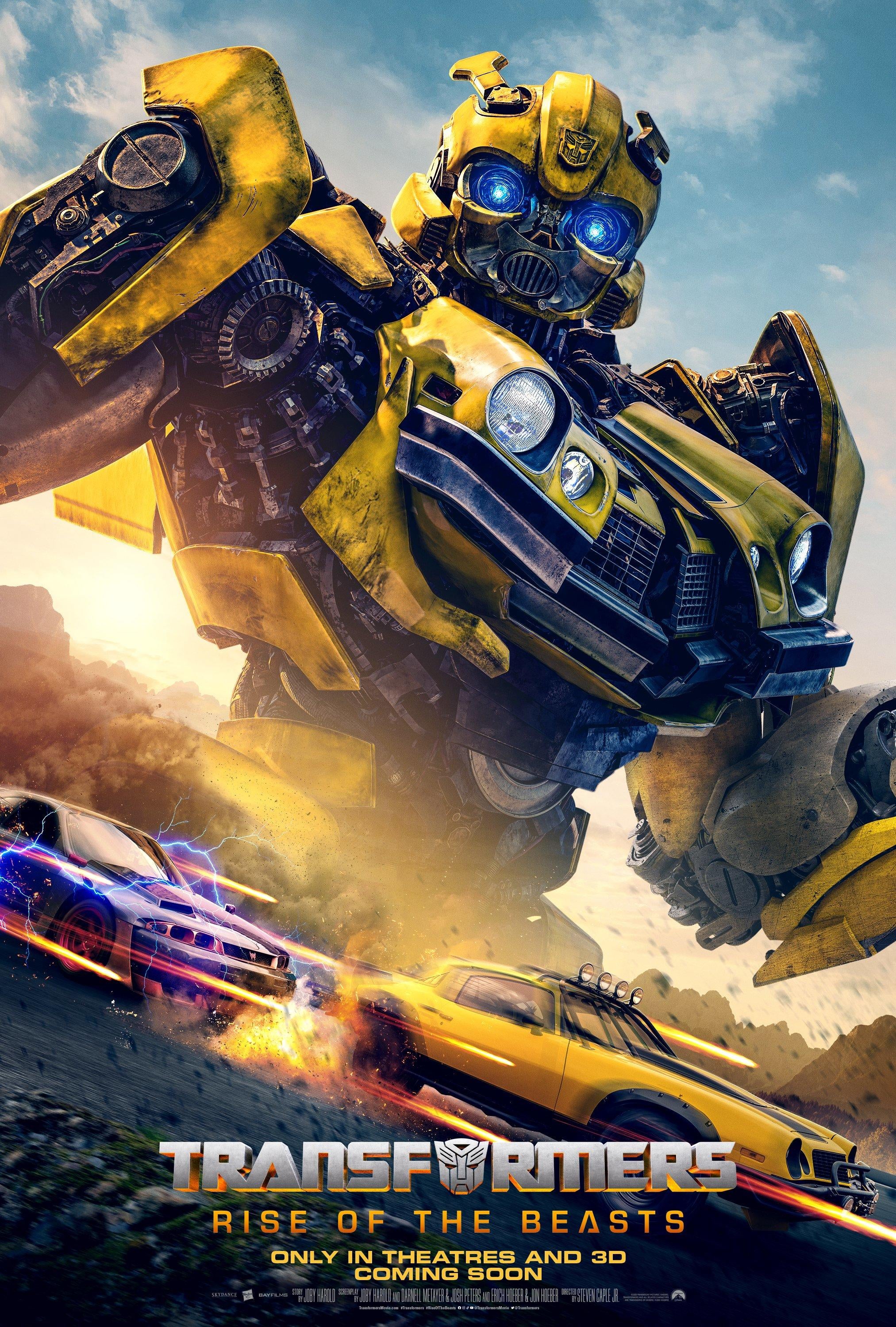 New Transformers: Rise Of The Beasts Posters Reveals Main Characters