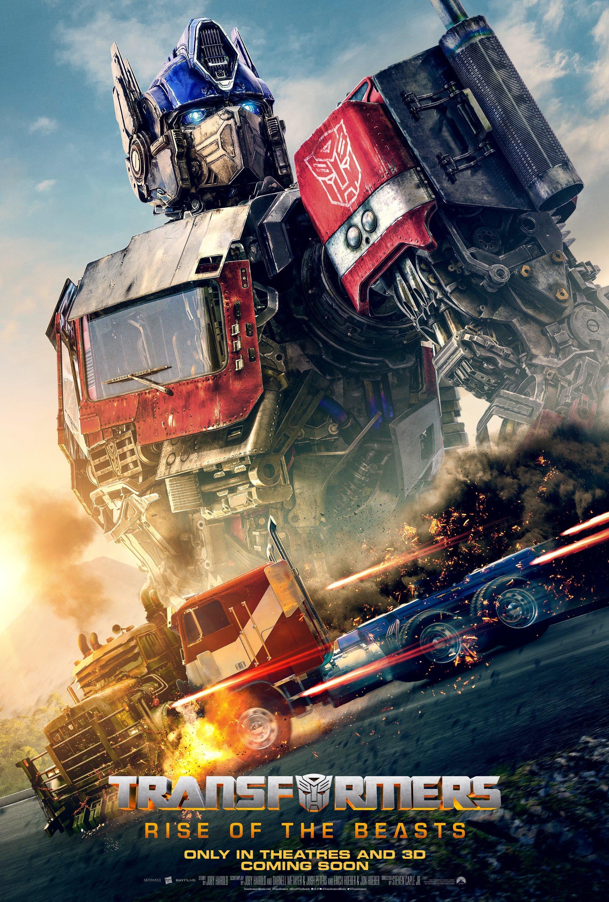 New Transformers: Rise Of The Beasts Posters Reveals Main Characters