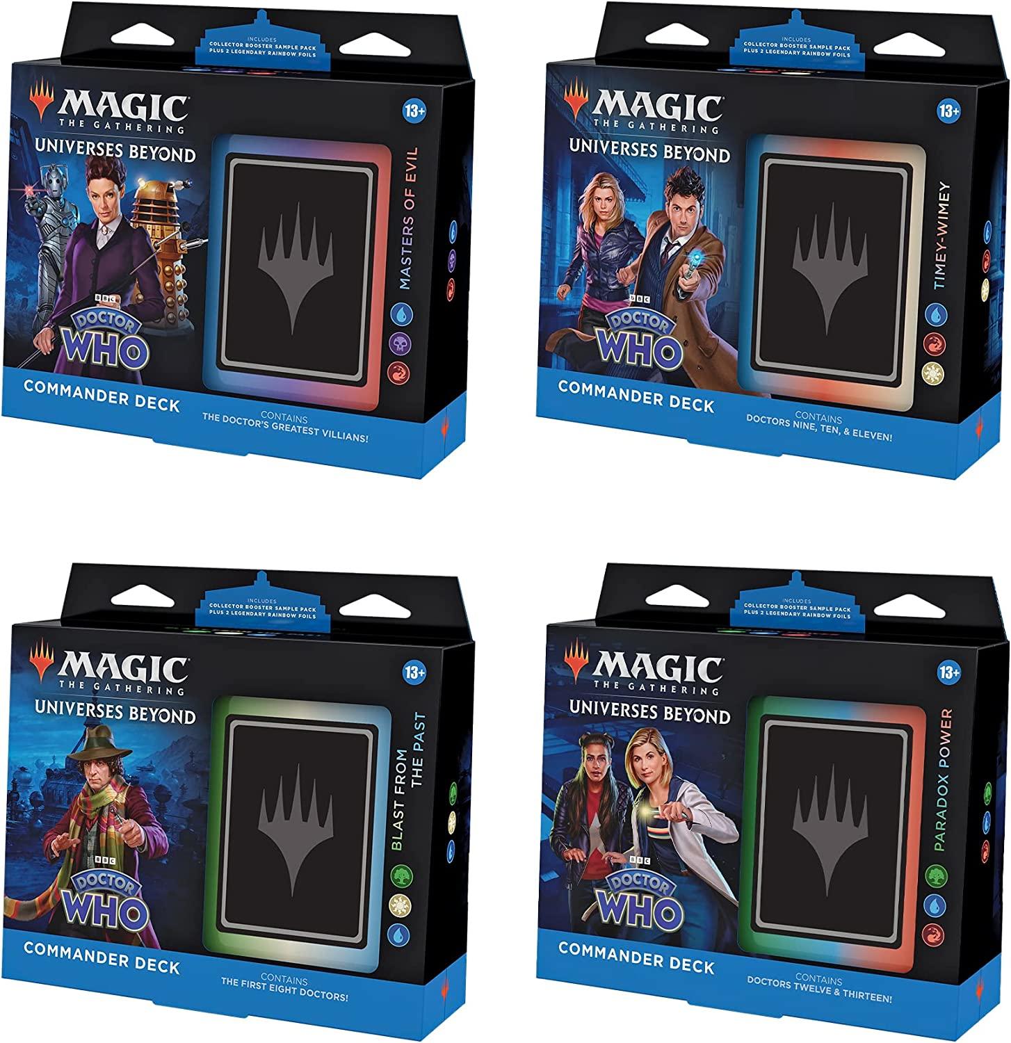 Doctor Who 60th Anniversary Magic The Gathering Cards Are Up for PreOrder