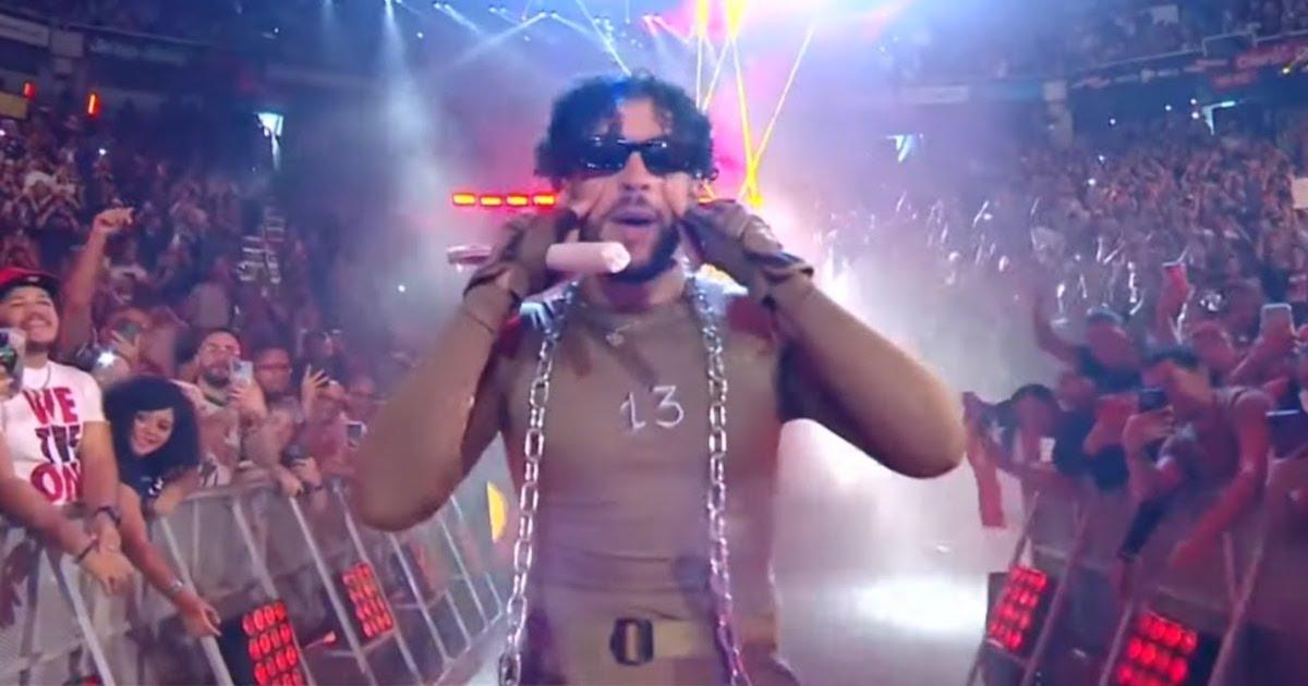 Watch Bad Bunny Receives Incredibly Loud Crowd Reaction During WWE