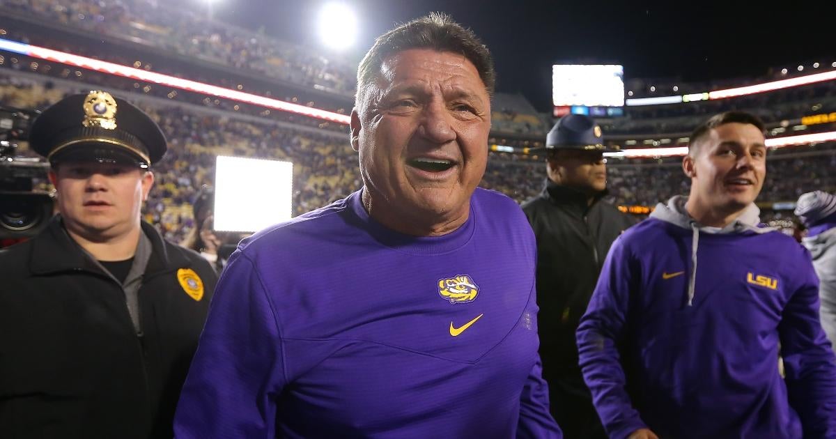 LSU football coach Ed Orgeron files for divorce