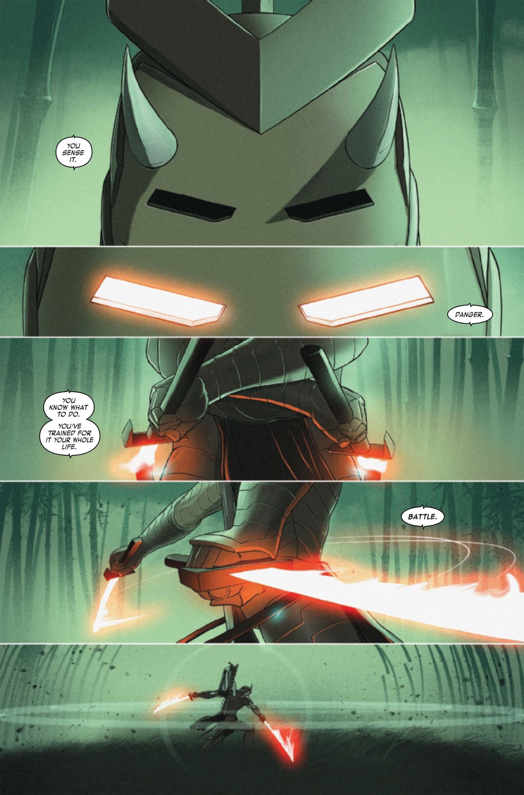 Iron Man Dons New Iron Shogun Armor in Marvel Preview