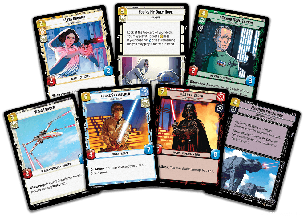 Star Wars Unlimited TCG Gameplay Details Revealed Flipboard