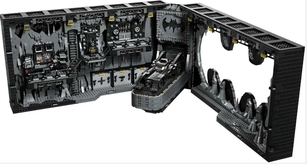 Lego Batman Batcave MOC (In Depth View) 