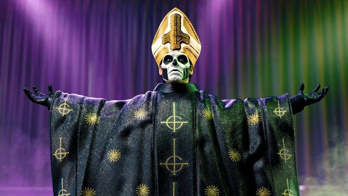 Ghost Ultimates Wave 3: Papa Emeritus III Figure Is Up for Pre-Order