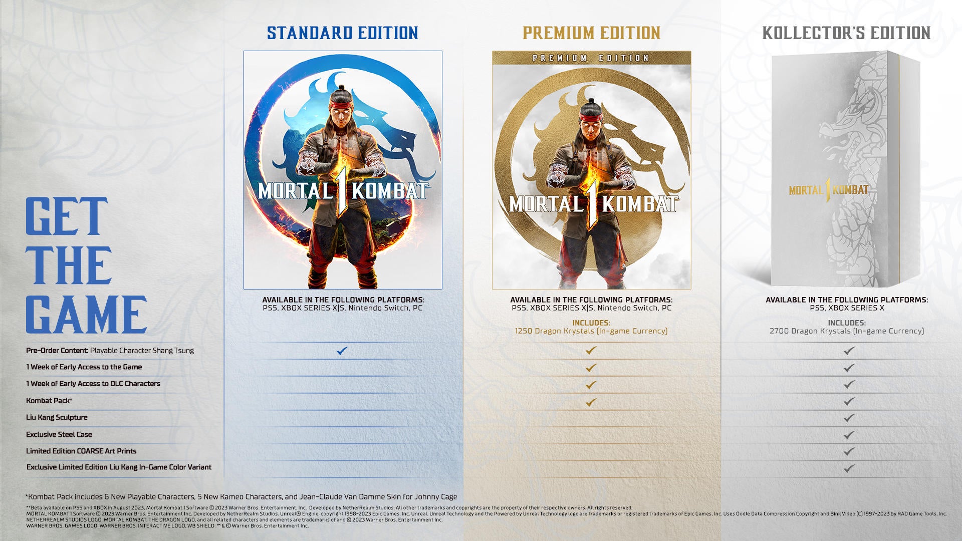 Mortal Kombat 1 Kollector's Edition Pre-Orders Drop Tomorrow