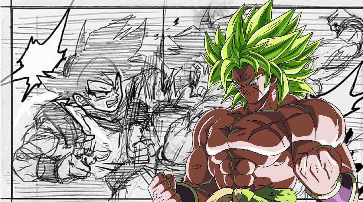 Dragon Ball Super chapter 93 First image of the manga with Broly in berserk  mode : r/allthingsmangas