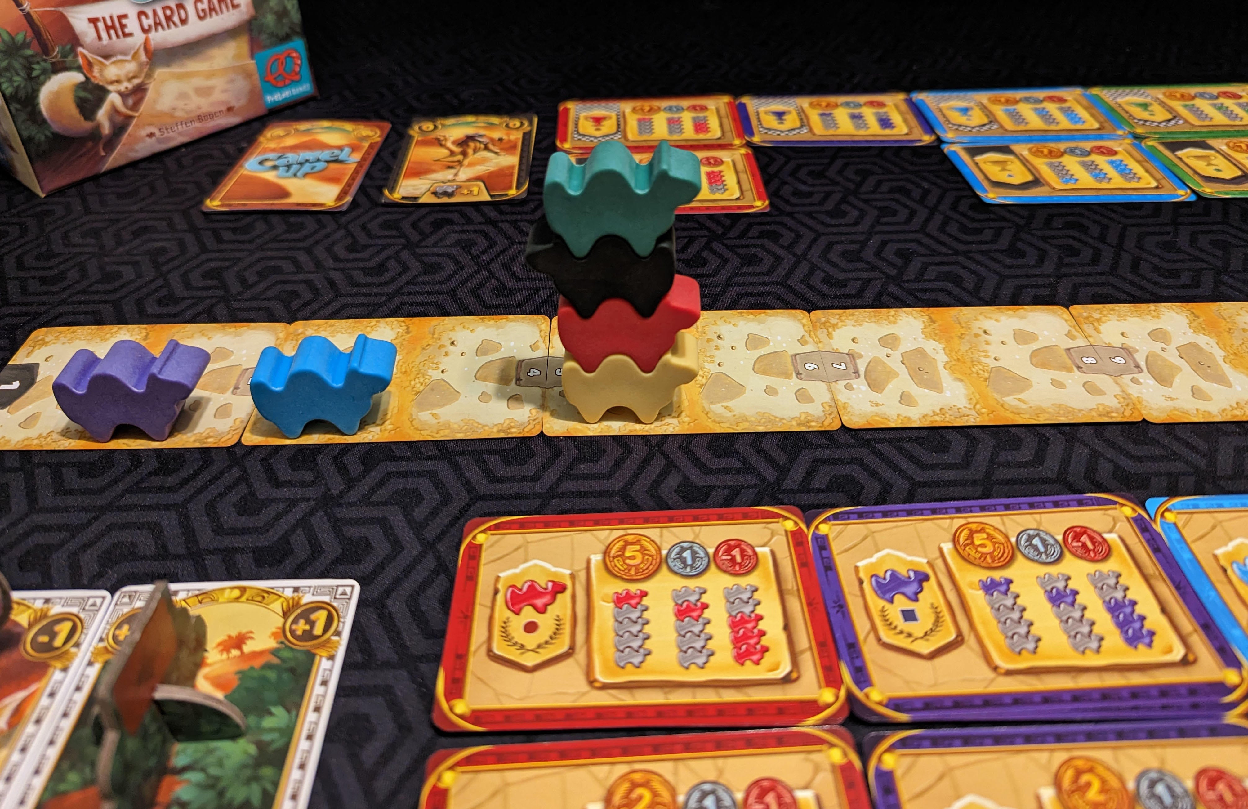 Camel Up The Card Game Review: The Delightful Chaos of the