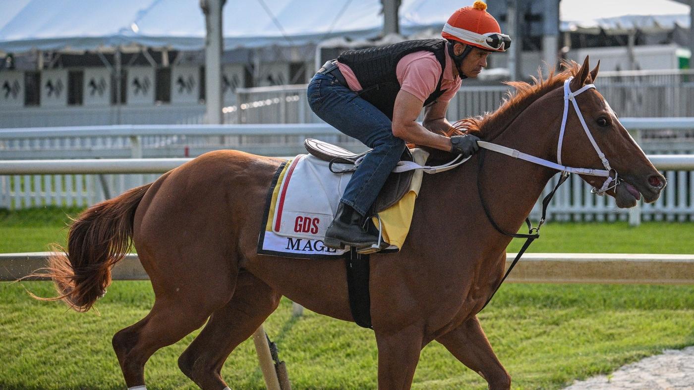 Mage Getty 2023 Preakness Practice