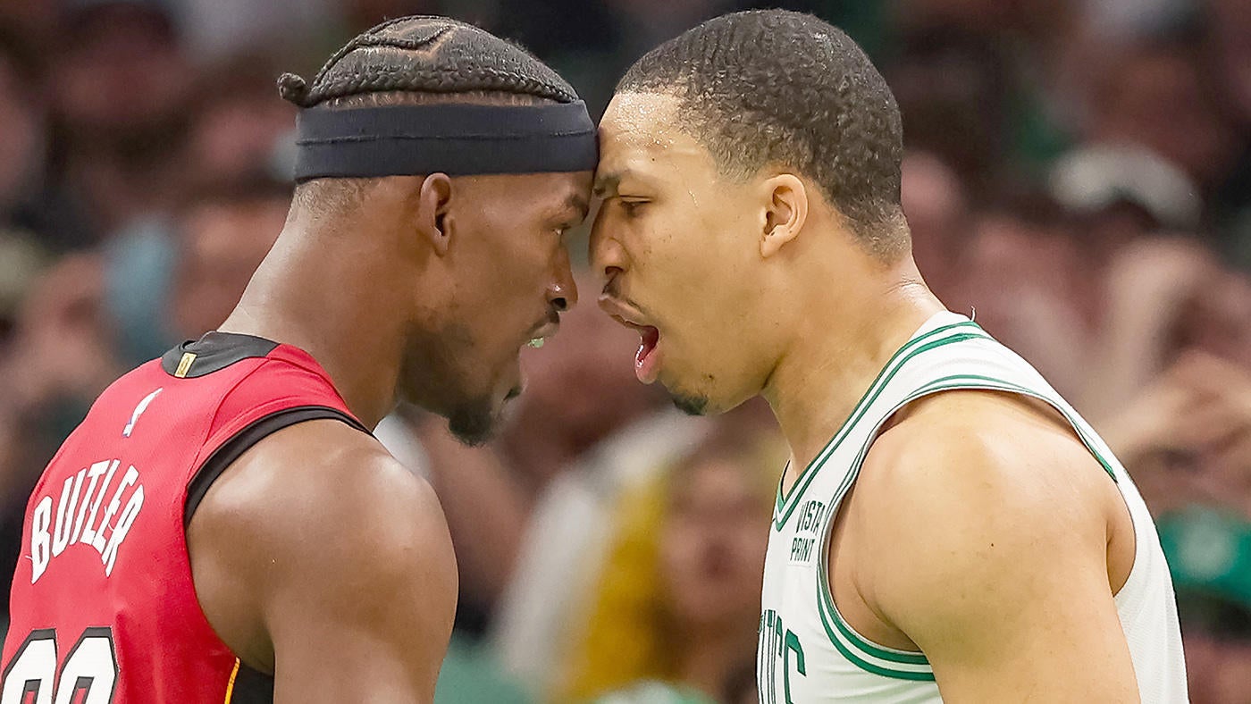 Celtics' Grant Williams on provoking Heat's Jimmy Butler in Game 2: 'I'm a competitor and I'm going to battle'