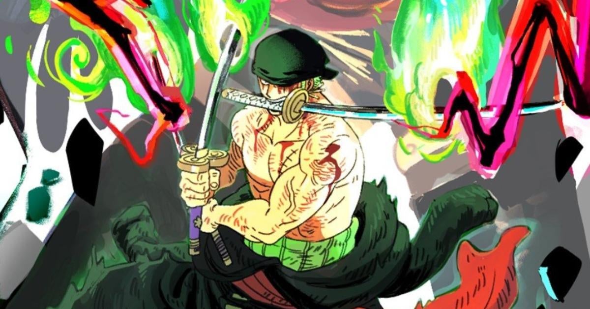 New One Piece Poster Highlights Zoros Epic Haki