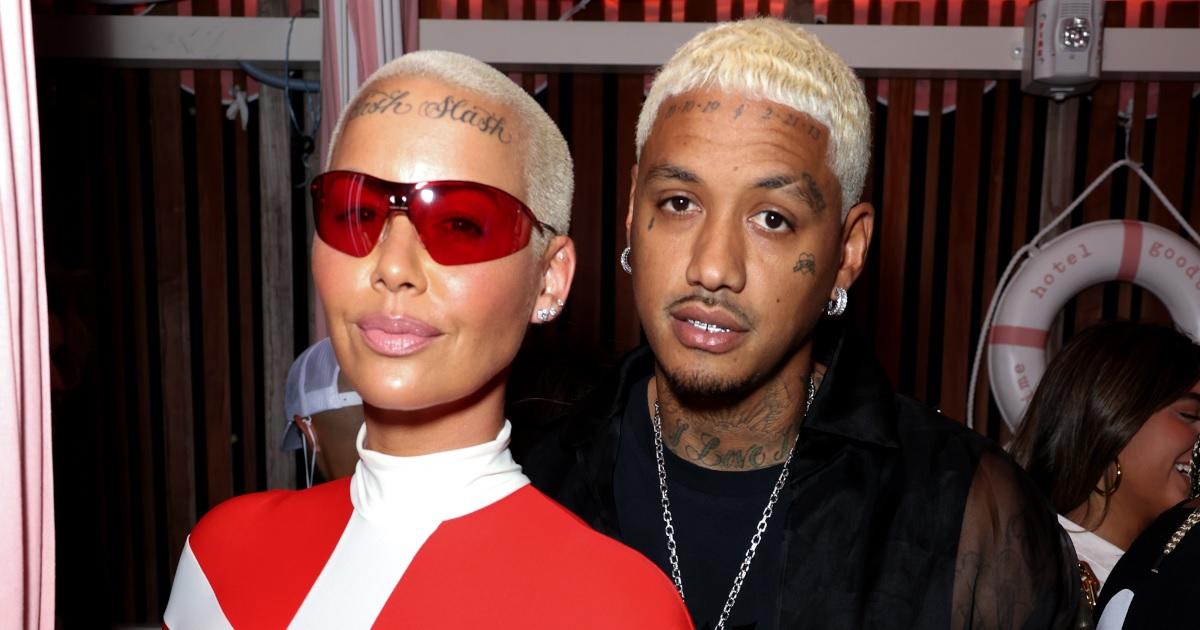 Amber Rose Reunites With Ex Alexander ‘A.E.’ Edwards After His Split From Cher