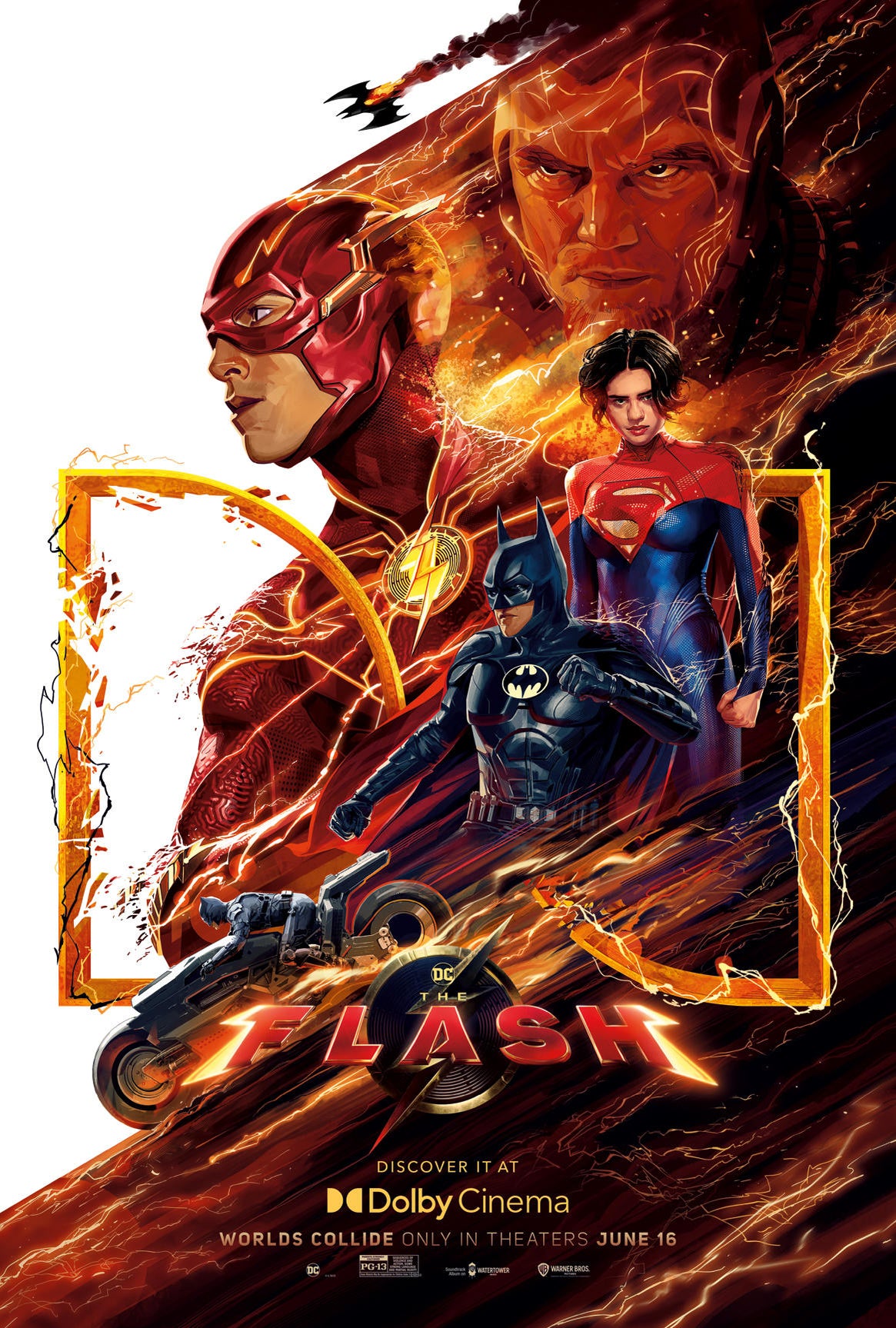 New The Flash Movie Dolby Poster Features Two Batmans