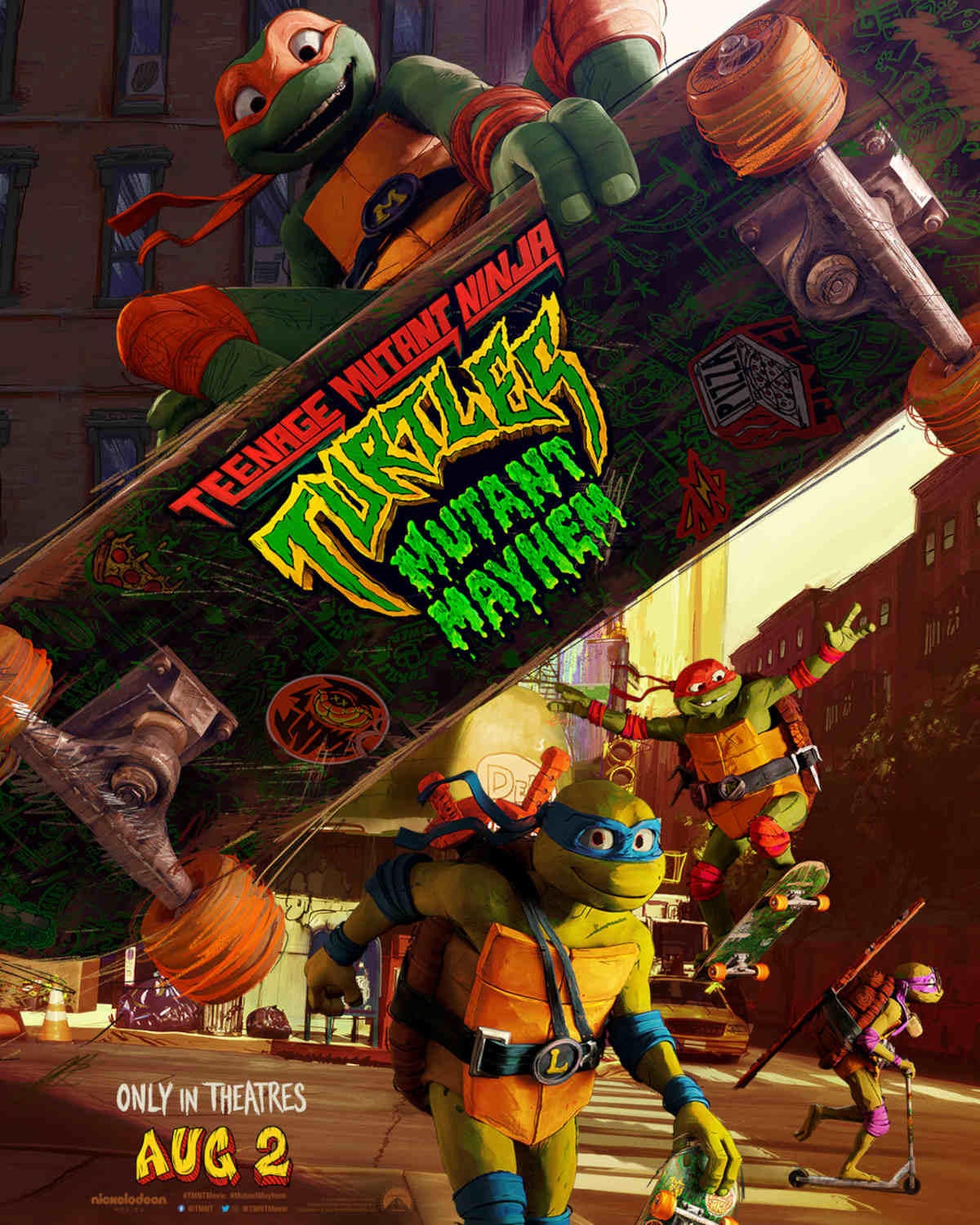 Teenage Mutant Ninja Turtles Mutant Mayhem Release Date Moved Up, New