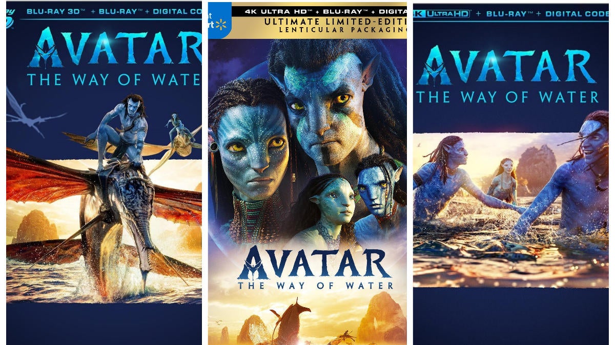 Avatar The Way Of Water target Exclusive 4kuhd  Bluray  Digital   Target