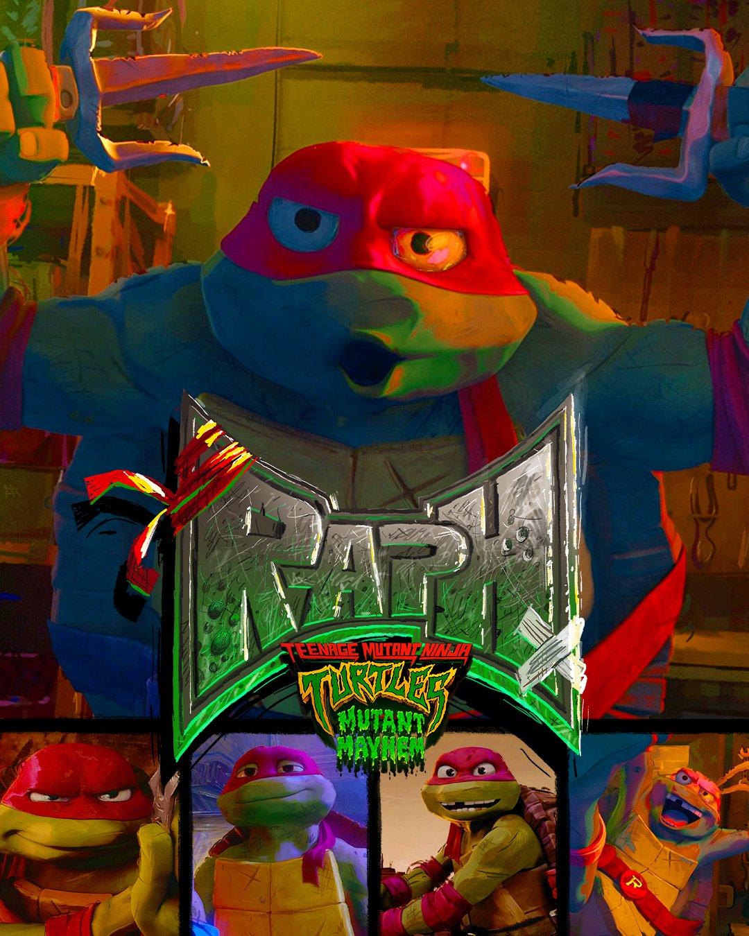 Teenage Mutant Ninja Turtles: Mutant Mayhem Character Posters Released