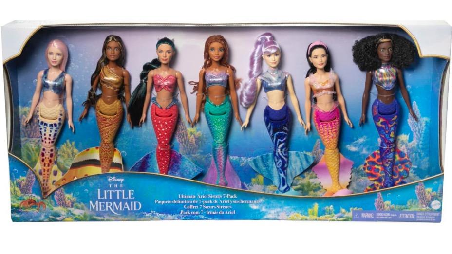 The Little Mermaid Merchandise Reveals New Look at Ariel's Sisters