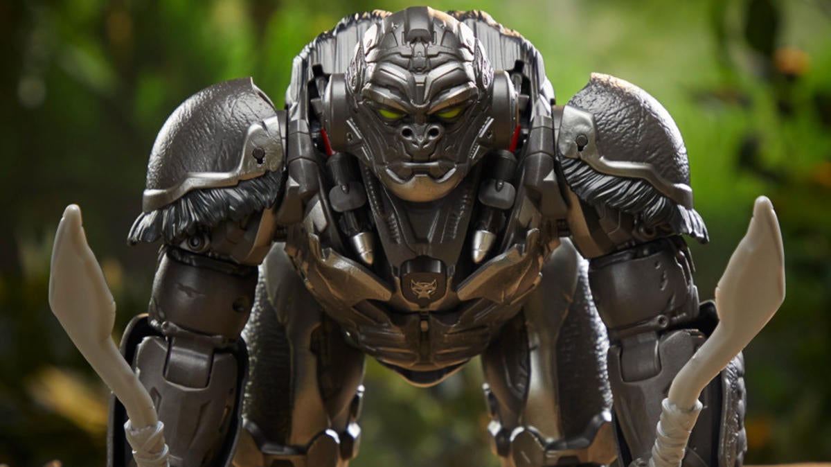 Animatronic Optimus Primal Official Images for Transformers Rise