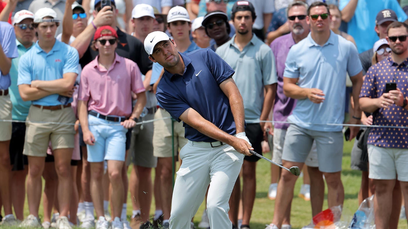 WATCH: Scottie Scheffler drains second career ace during final-round charge at 2023 Charles Schwab Challenge