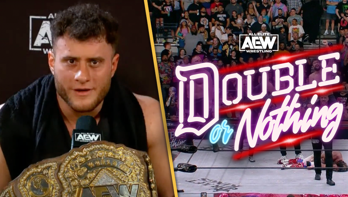 MJF Reveals Why His Match Didn't Main Event AEW Double or Nothing