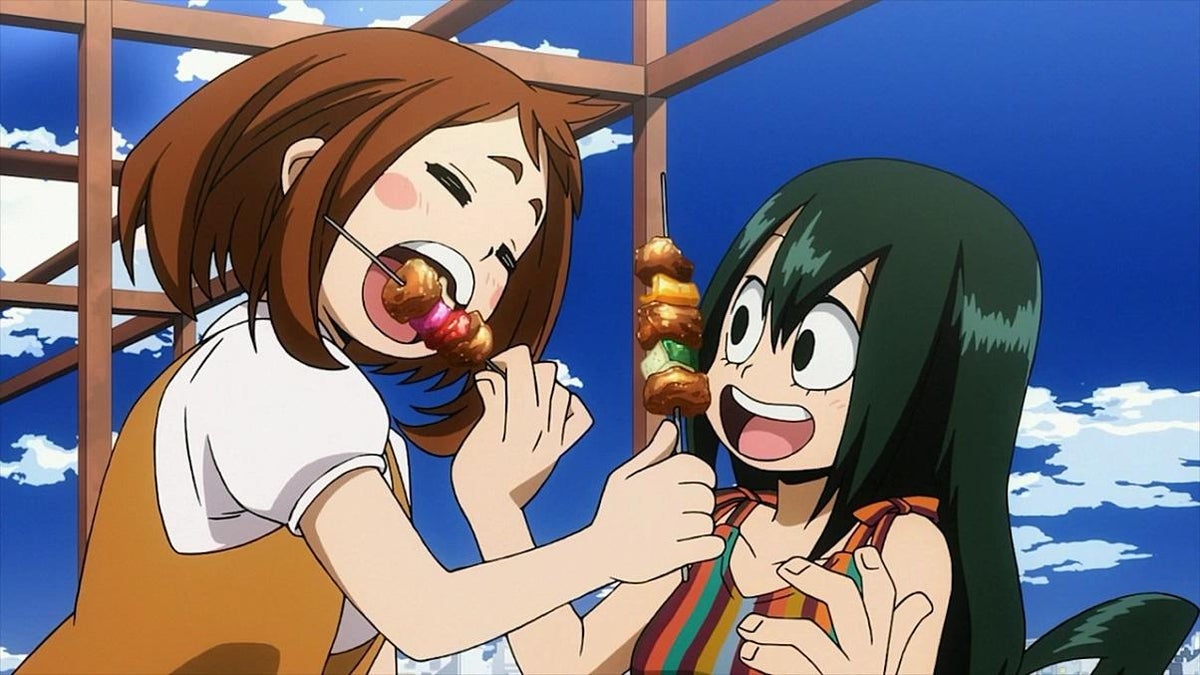 My Hero Academia Reunites Ochaco and Tsuyu in New Sketch