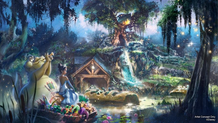Disney World Reveals When Tiana's Bayou Adventure Opens