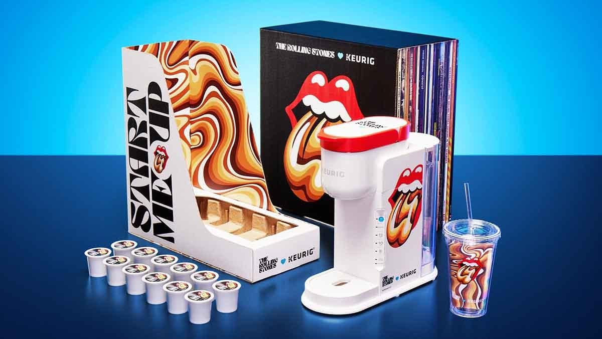 The Rolling Stones Team Up With Keurig for New Limited-Edition Iced Coffee Kit - Vimarsana News