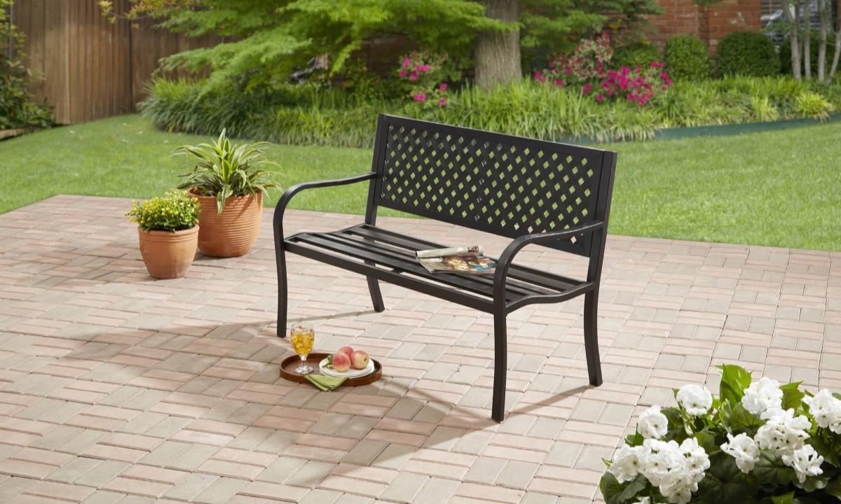 mainstays-walmart-patio-furniture-bench-on-sale-less-than-100