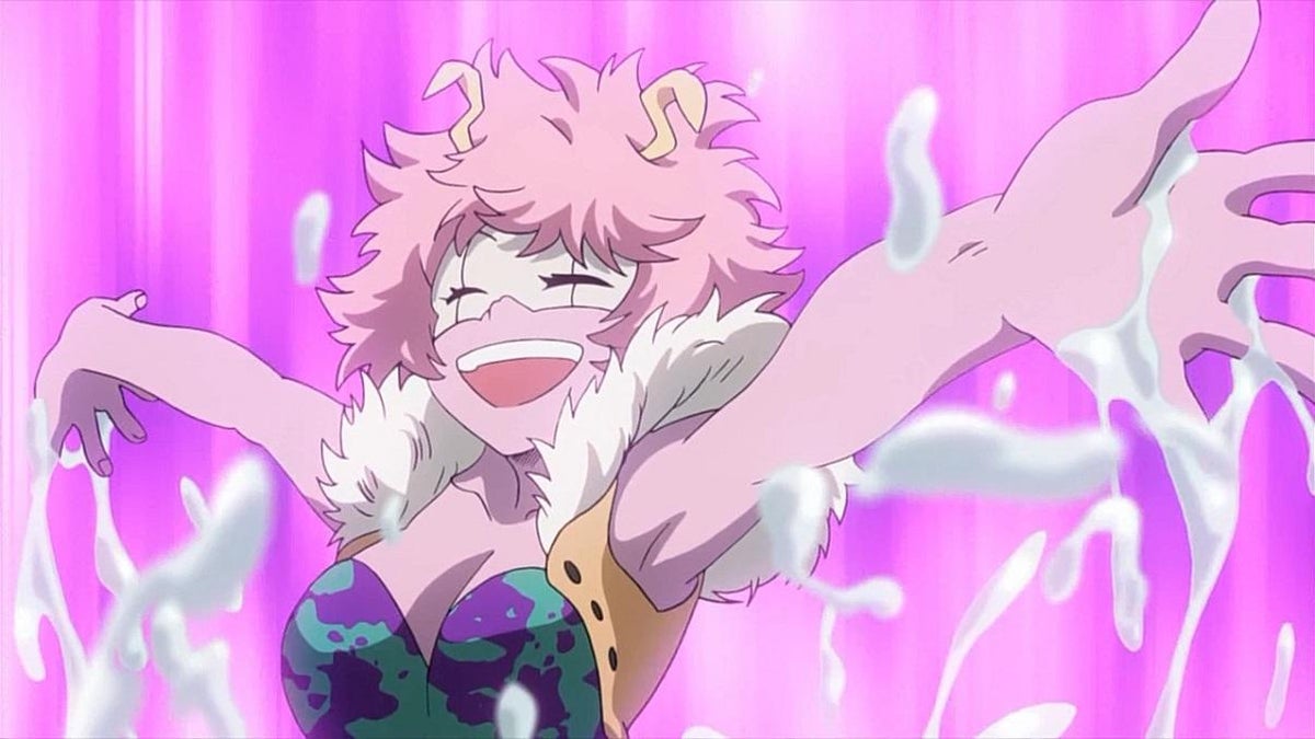 My Hero Academia Concept Art Showcases Mina's Best Acid Attack