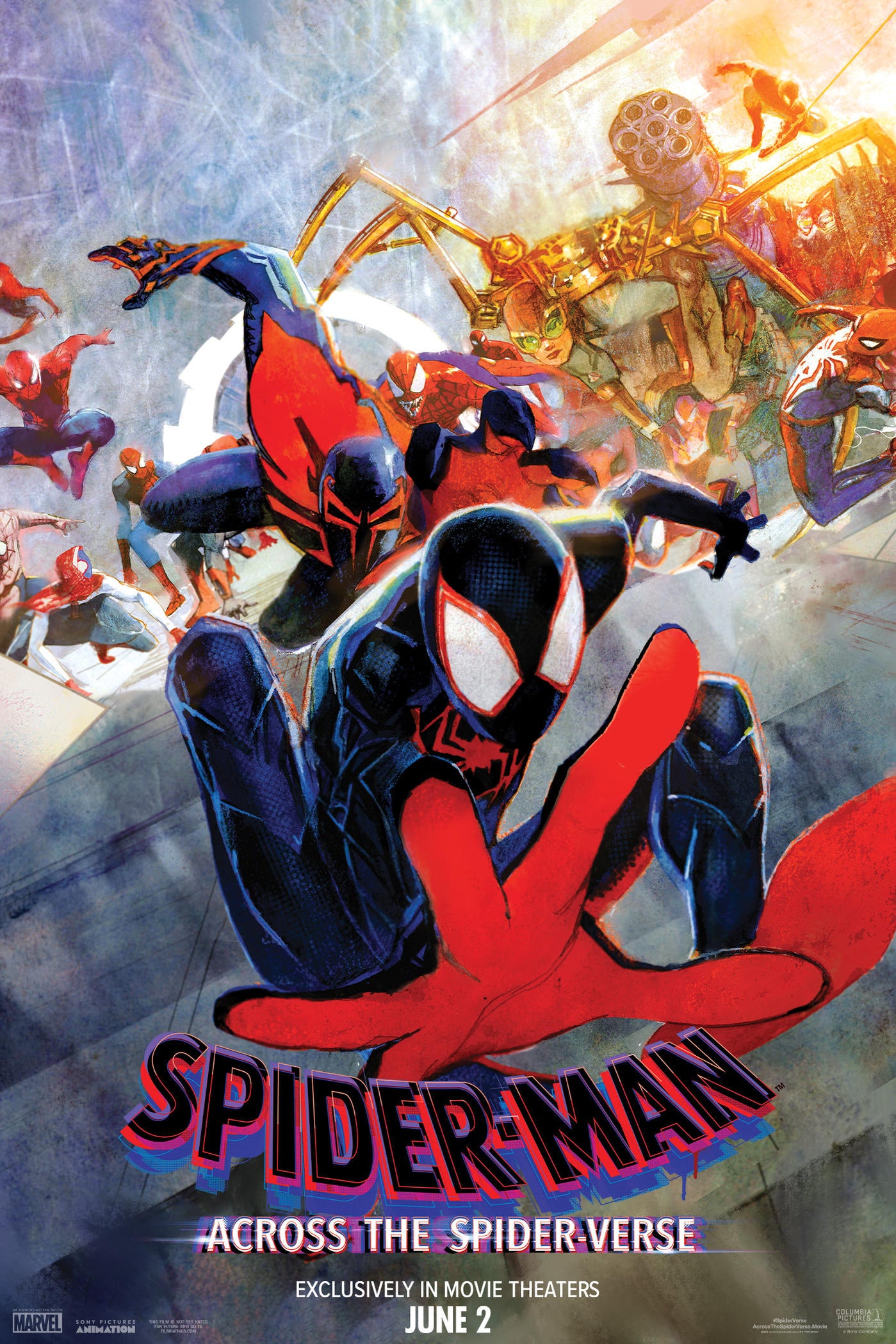 Spider-Man: Across the Spider-Verse 2023 Movie Poster Many size