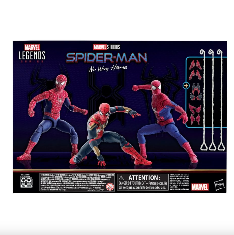 Marvel Legends Spider-Man: No Way Home 3-Pack Ship Date And Details ...