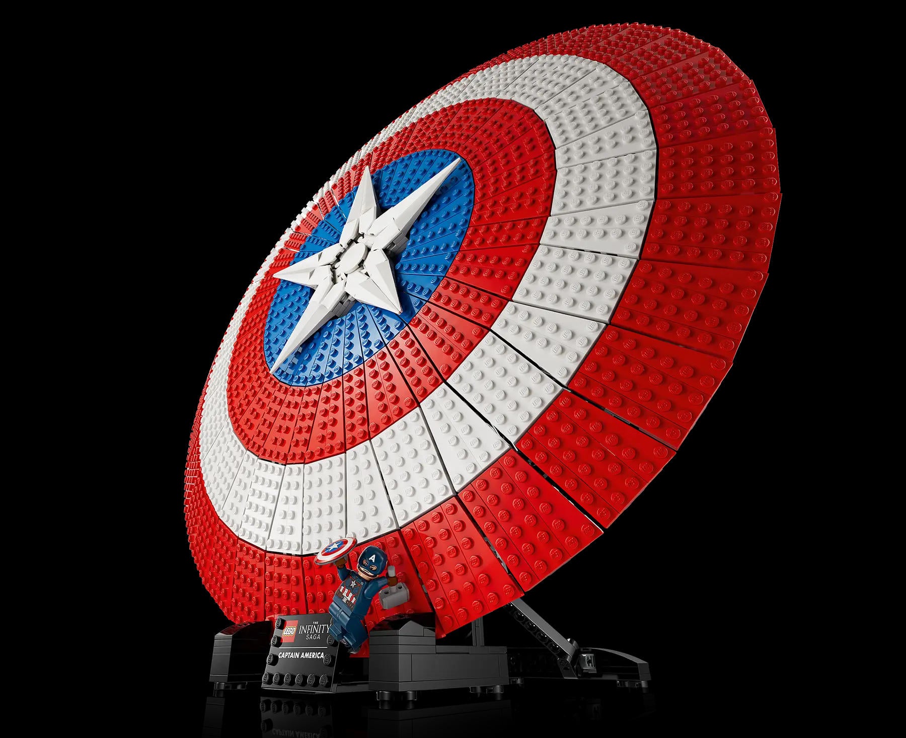 LEGO Captain America Shield Replica Set Is On Sale Now