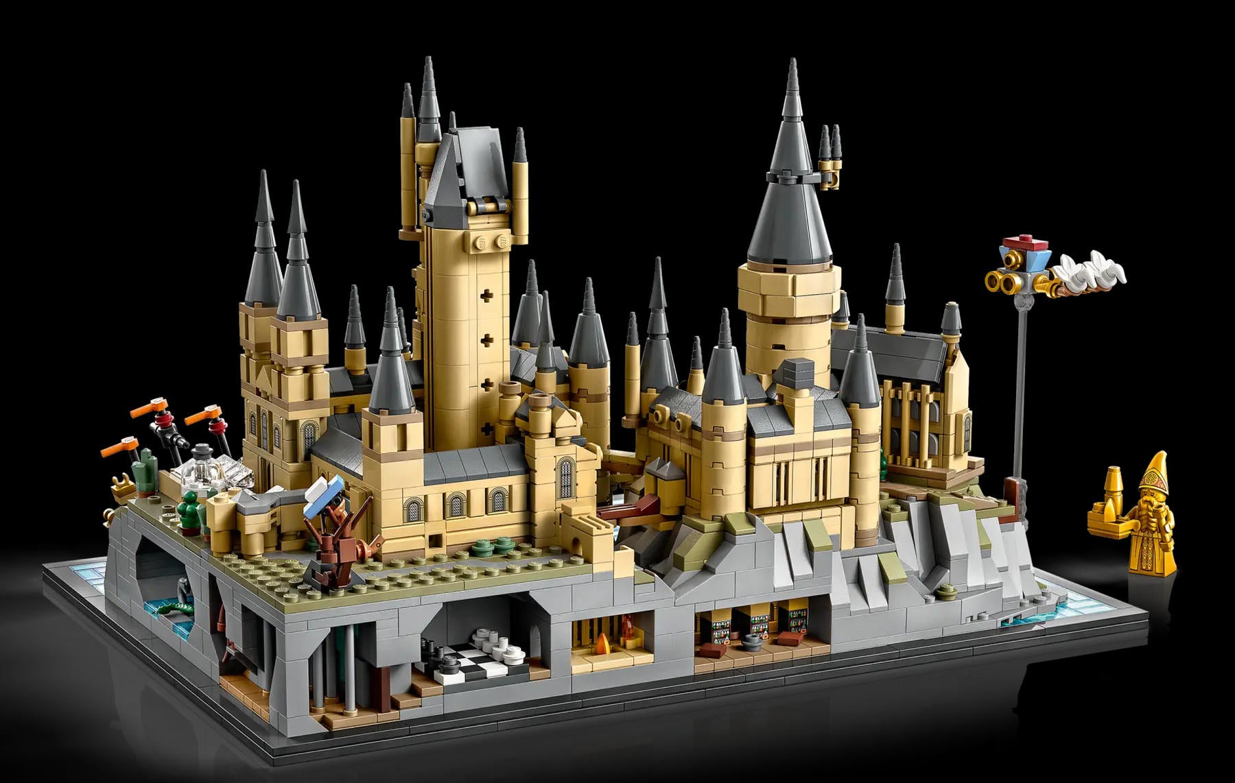 Lego harry discount potter castle extension