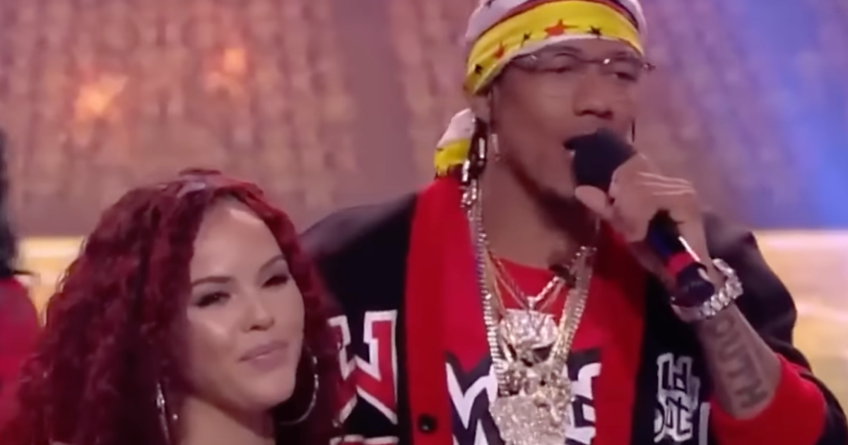 Ms Jacky Oh and Nick Cannon on 'Wild N' Out'