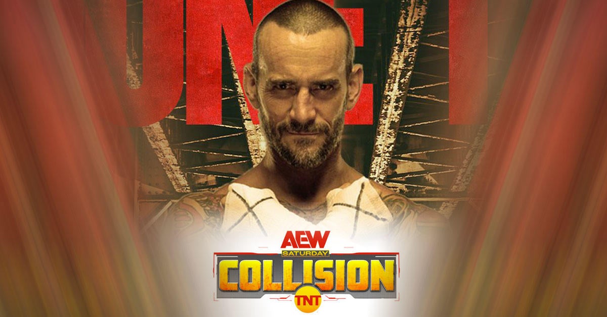AEW Collision's First Main Event Confirmed, Includes CM Punk