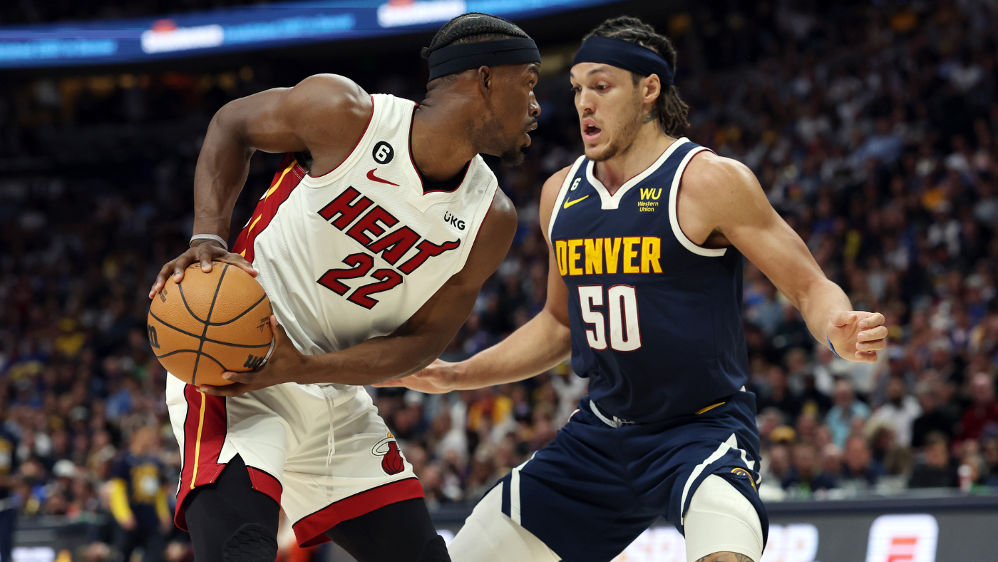NBA Finals score: Heat hold off Nuggets to tie series at 1-1 as series  shifts back to Miami - CBSSports.com