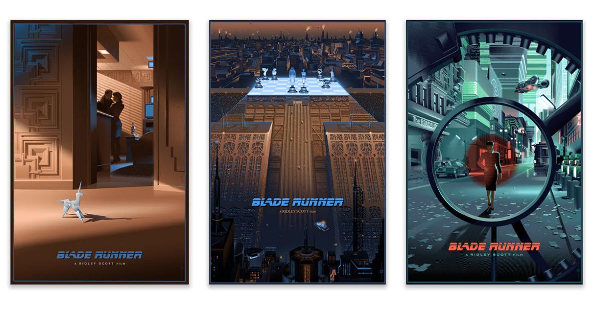 Blade Runner Gets Trio of Laurent Durieux Prints From