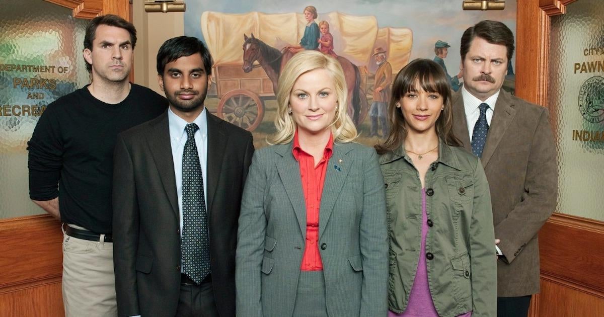 tag cast parks and rec