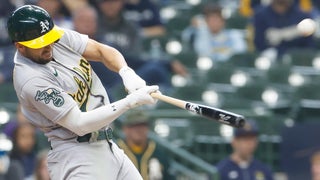 Athletics complete their first series sweep with 8-6 victory over Brewers -  The San Diego Union-Tribune