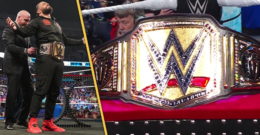ROMAN REIGNS WWE TITLE