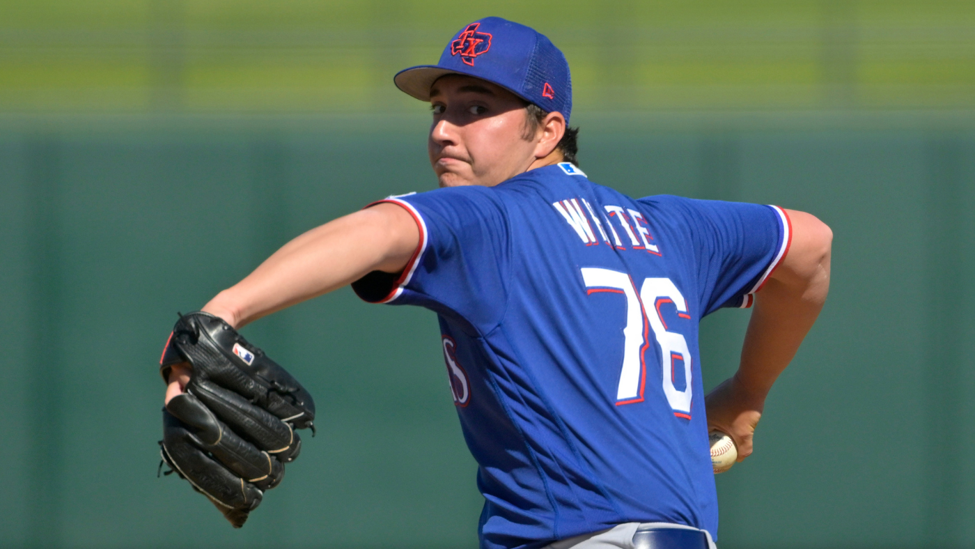 Rangers call up top pitching prospect Owen White, but won't put him in rotation immediately