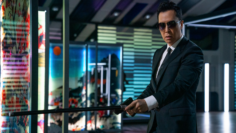 'John Wick: Chapter 4': Donnie Yen Talks Creating 'Complex' Assassin Caine With Director Chad Stahelski (Exclusive Clip)