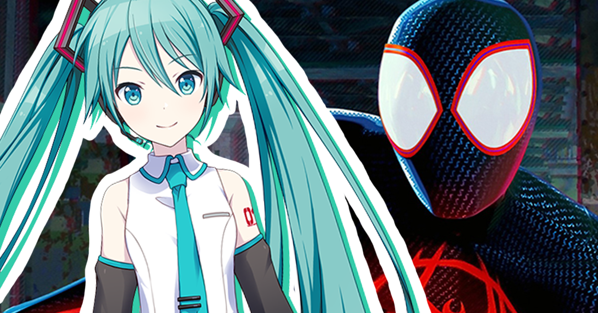 SpiderMan Crossover Brings Hatsune Miku Into the SpiderVerse
