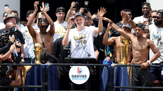 Nikola Jokic Nuggets 2022-2023 NBA Finals Champions MVP Rainbow T-Shirt,  hoodie, sweater, long sleeve and tank top