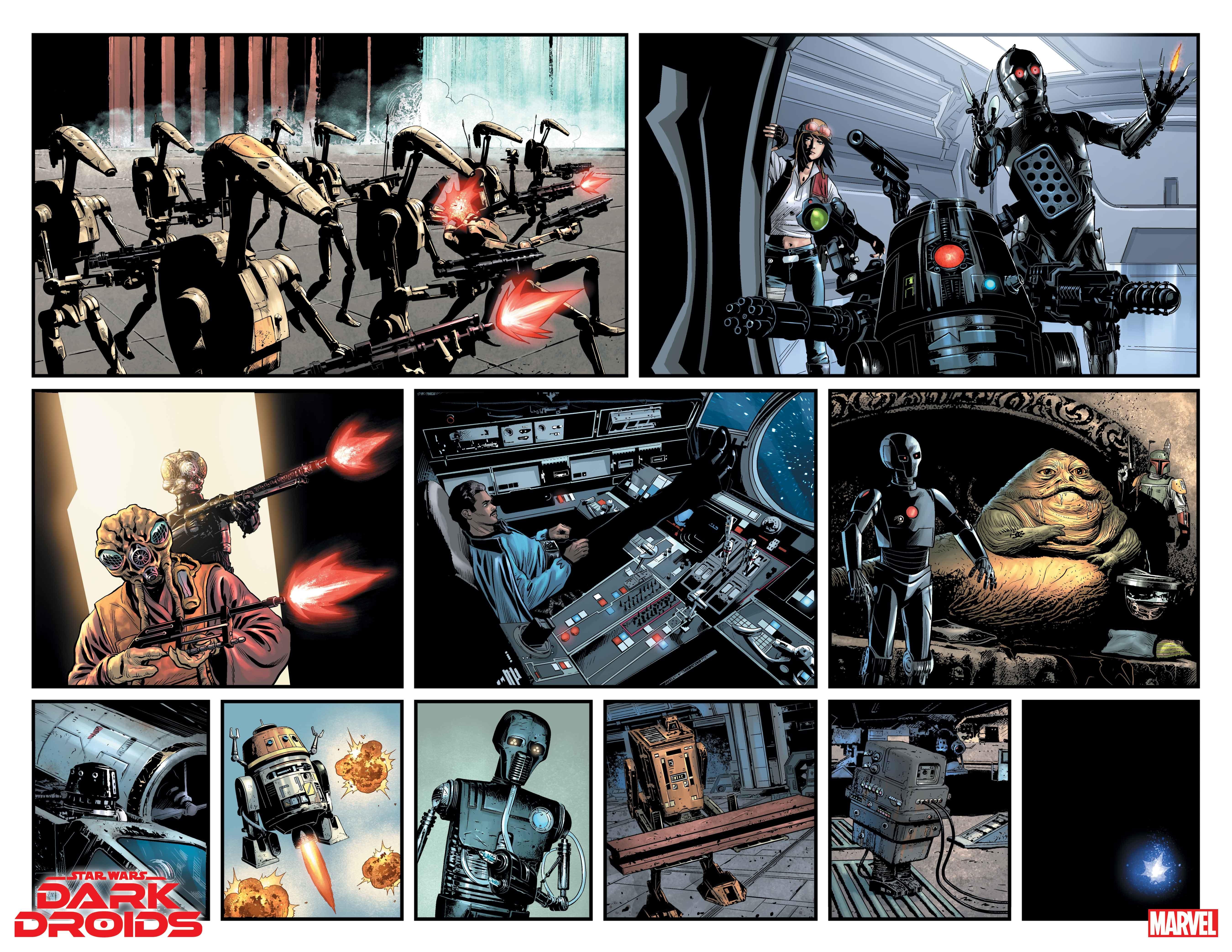 R2-D2's All-Star Team Returns in Marvel's Star Wars: Dark Droids