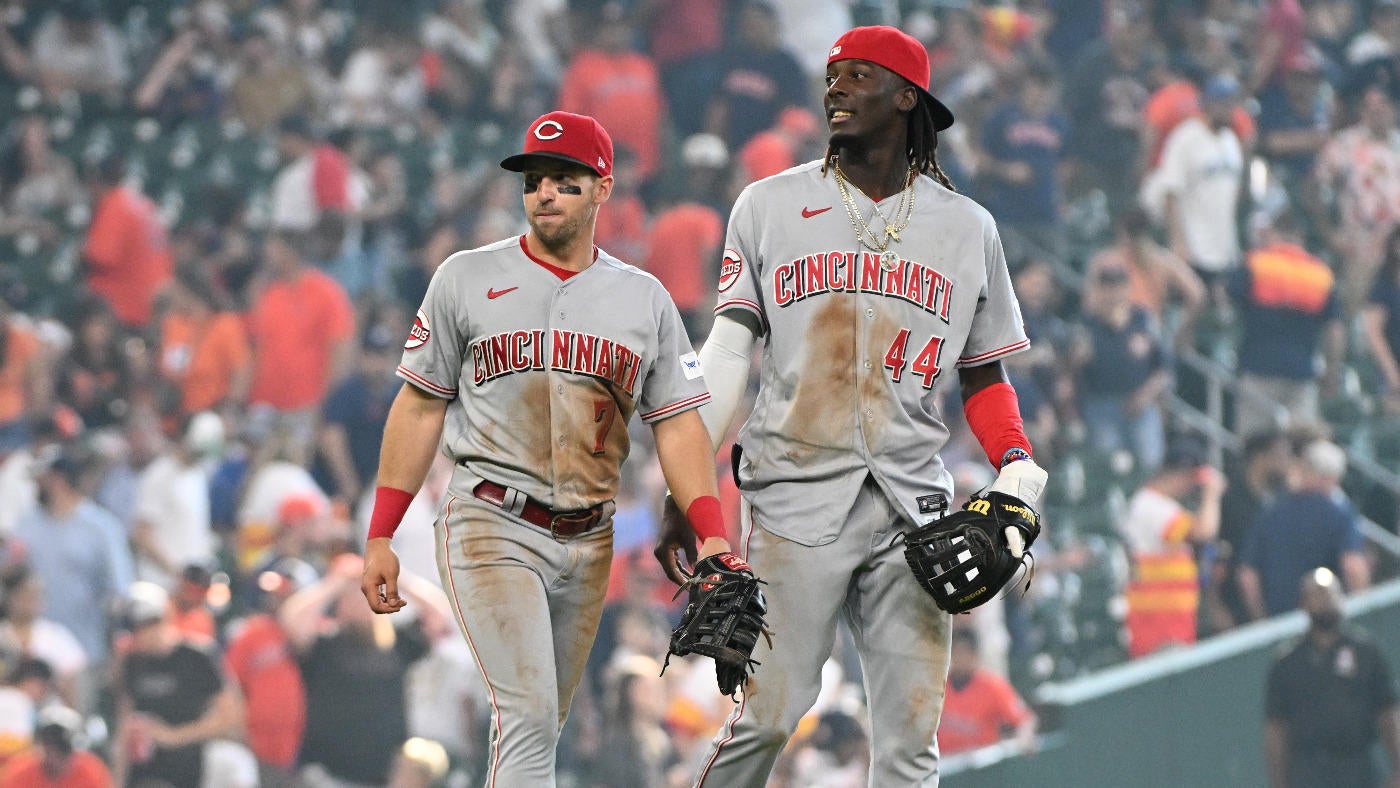 
                        Reds extend longest winning streak since 2018 to seven games with victory over Astros
                    
